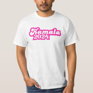 Camiseta Logotipo rosa de la chica Kamala Harris 2024