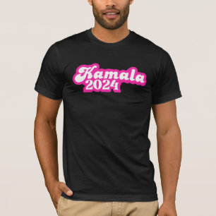 Camiseta Logotipo rosa de la chica Kamala Harris 2024