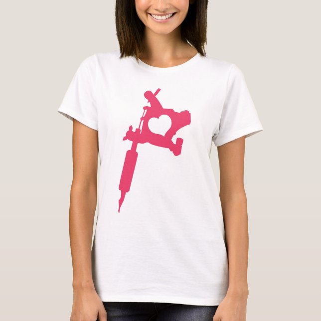 Camiseta logotipo rosado (Anverso)