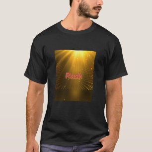 Camiseta Logotipo Rush Starburst T Shirt Mens Con Licencia 