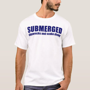 Camiseta Logotipo sumergido