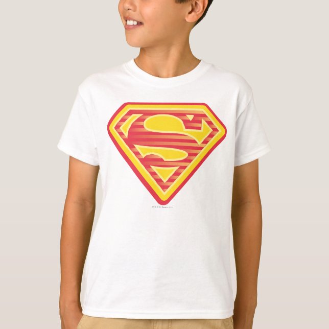 Camiseta Logotipo Supergirl Far-Out (Anverso)