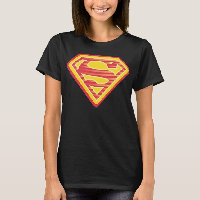 Camiseta Logotipo Supergirl Far-Out (Anverso)