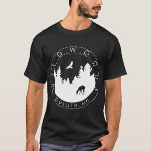 Camiseta Logotipo T (colores oscuros) de Wildwoods de los