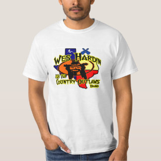 Camiseta Logotipo T de Tejas del proscrito del país de Wes