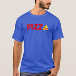 Camiseta Logotipo tipográfico Pepperoni Pizza Slice
