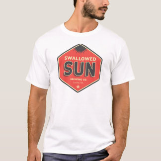 Camiseta Logotipo tragado de Sun