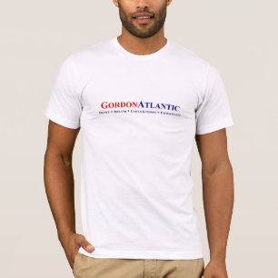 Camiseta Logotipo transatlántico atlántico de Gordon