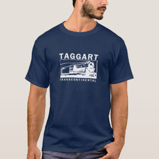 Camiseta Logotipo transcontinental/blanco de Taggart