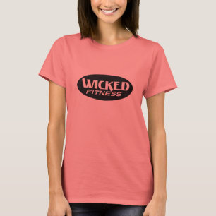 Camiseta Logotipo travieso de la aptitud