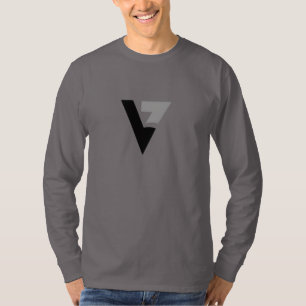 Camiseta Logotipo V de manga larga