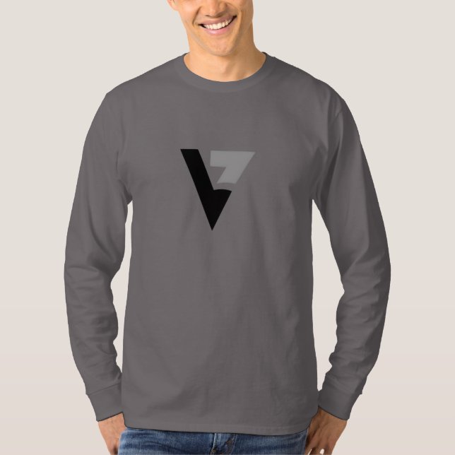 Camiseta Logotipo V de manga larga (Anverso)