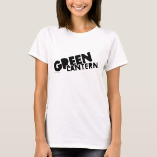 Camiseta Logotipo verde de la linterna - pixeles