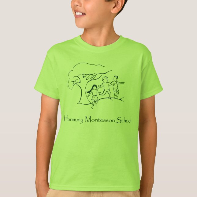 Camiseta Logotipo verde del HMS (Anverso)