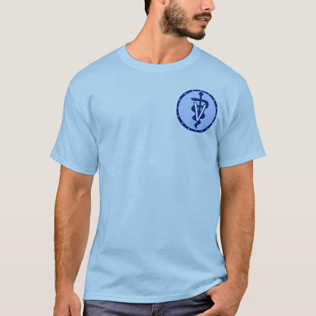 Camiseta logotipo veterinario 2 (Anverso)