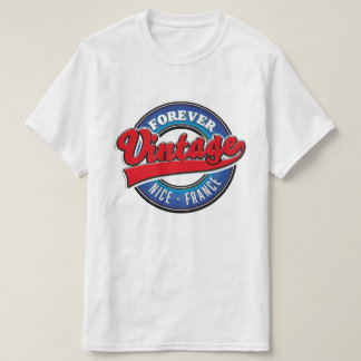 Camiseta Logotipo vintage de Forever Nice, Francia
