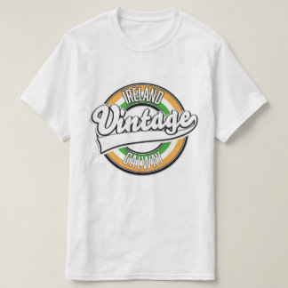 Camiseta logotipo vintage de irlanda Galway