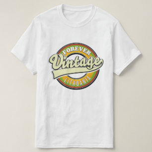 Camiseta Logotipo vintage de Lituania para siempre.