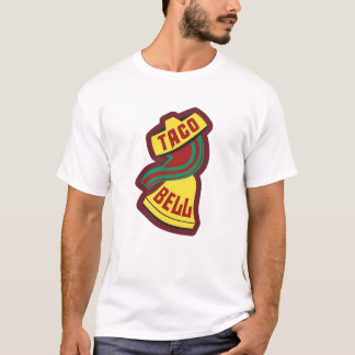 Camiseta Logotipo vintage de Taco Bell - tacos retro