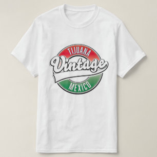 Camiseta Logotipo vintage de Tijuana México.