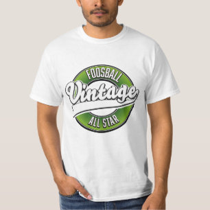 Camiseta Logotipo vintage de todas las estrellas de futbolí