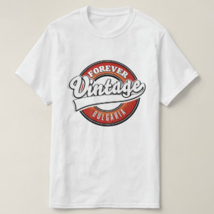 Camiseta Logotipo vintage para siempre Bulgaria