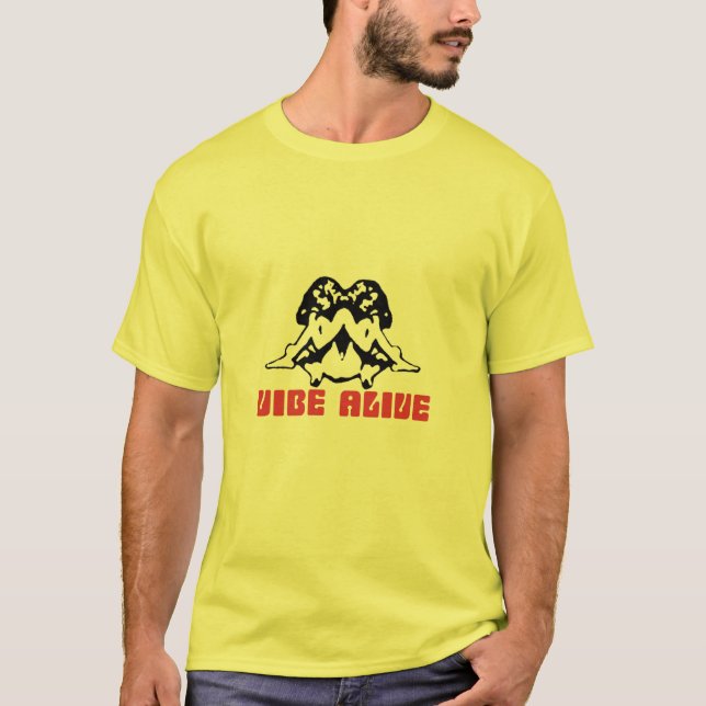 Camiseta logotipo vivo del ambiente (Anverso)