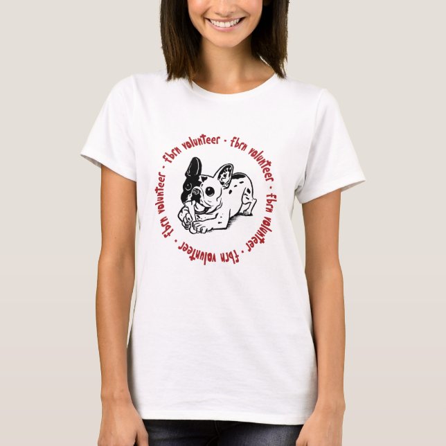 Camiseta Logotipo voluntario de FBRN (Anverso)