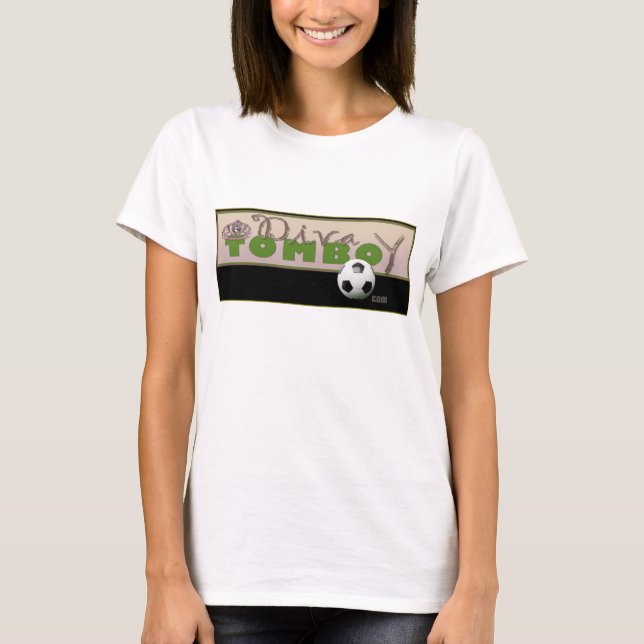 Camiseta Logotipo web Diva Tomboy (Anverso)