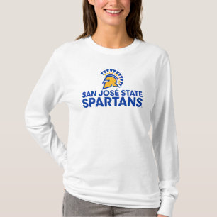 Camiseta Logotipo Wordmark de Spartans del estado de San