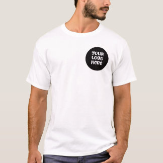 Camiseta Logotipo y texto personalizados de empresa y negoc