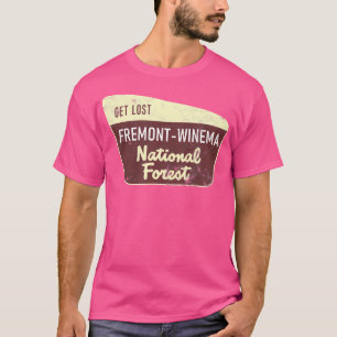 Camiseta Lograr el Fremont-Winema National Forest Woods Hik