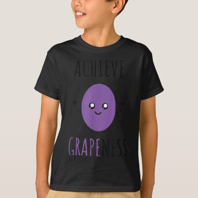 Camiseta Lograr Gness - Estilo Kawaii G  (Anverso)