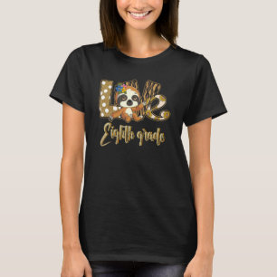 Camiseta Logro 8° Grado Sloth 8° Maestría De Vuelta A