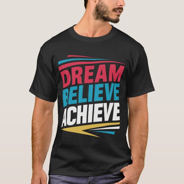 Camiseta Logro de Dream Believe (Anverso)