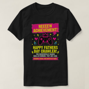 Camiseta Logro de Papá Jugador Divertido Día del Padre 
