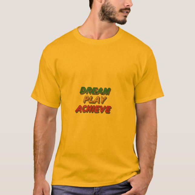 Camiseta Logro del juego de sueños (Anverso)
