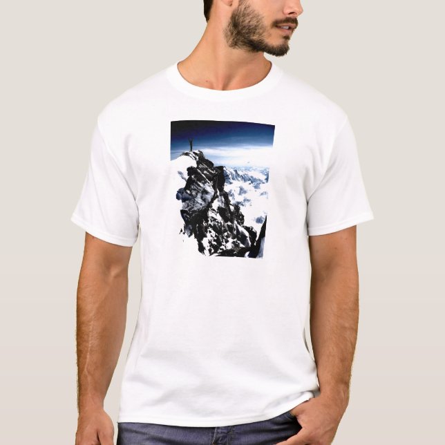 Camiseta Logro del Montañero Invierno de Nieve (Anverso)
