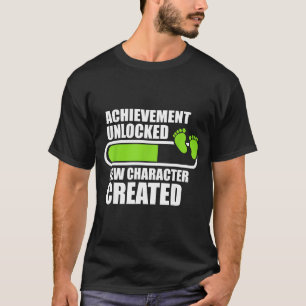 Camiseta Logro desbloqueado Nuevo personaje D Embarazo dive