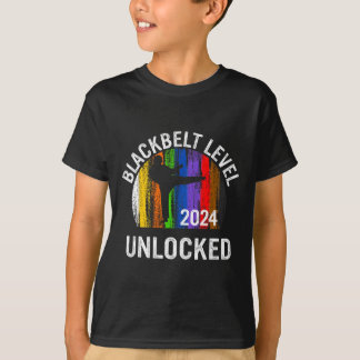Camiseta Logro Hombres Cinturón Negro Artes Marciales Karat