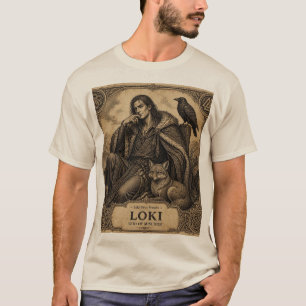 Camiseta Loki Dios de la Picardía Mitología Nórdica