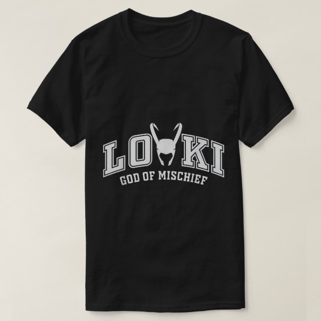 Camiseta LOKI God of Mischief  (Diseño del anverso)