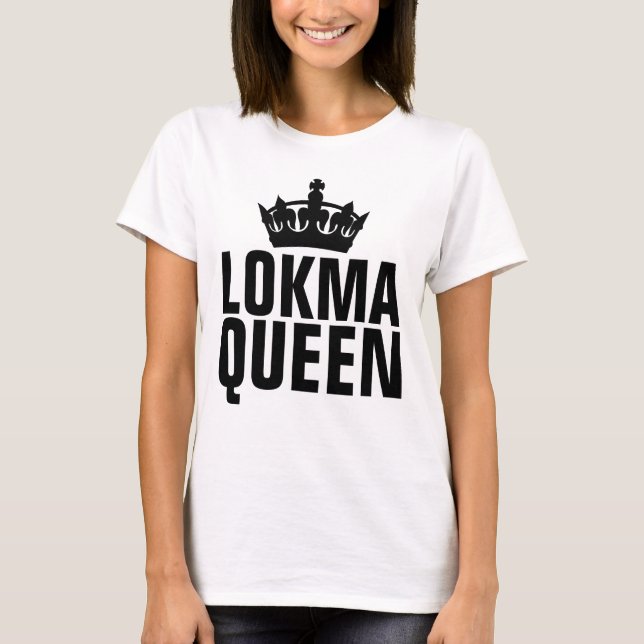 CAMISETA LOKMA QUEEN T-SHIRTS (Anverso)