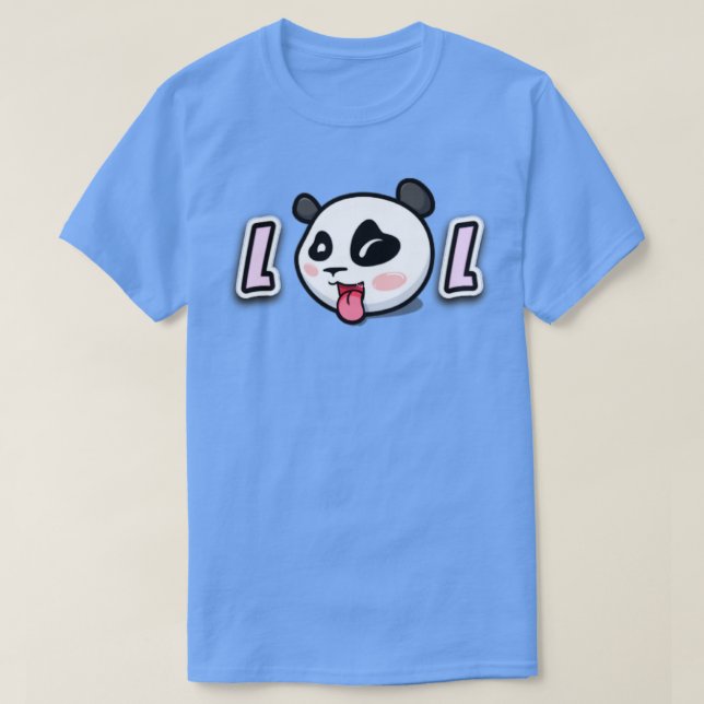 Camiseta LOL Cute Panda face (Diseño del anverso)