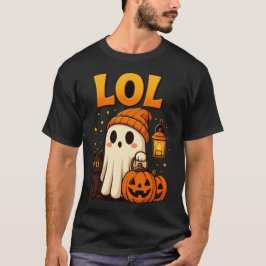 Camiseta LOL Ghost Halloween T-Shirt | Calabaza Cute Spooky