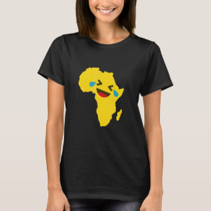 Camiseta Lol Happy Lmao Africa Map