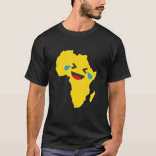 Camiseta Lol Happy Lmao Africa Map