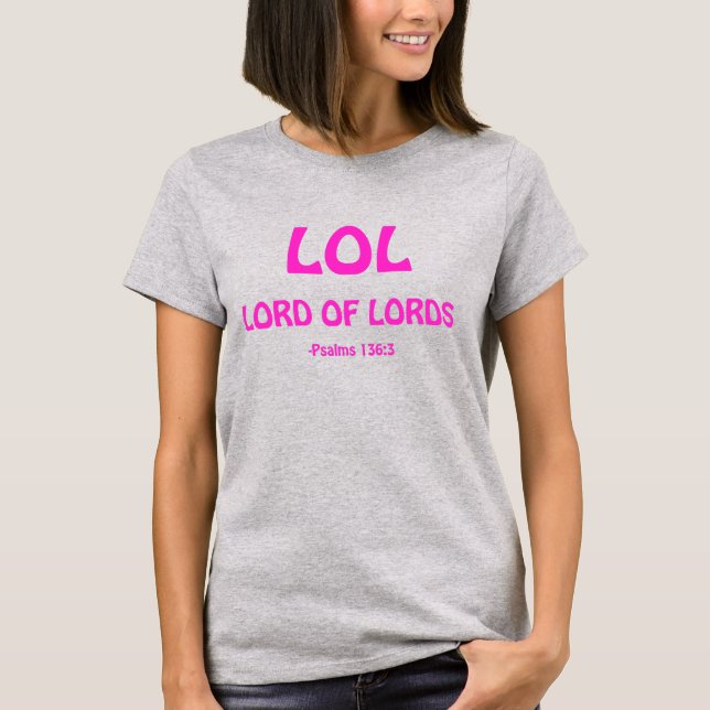 Camiseta LOL Señor de los Lores (Anverso)