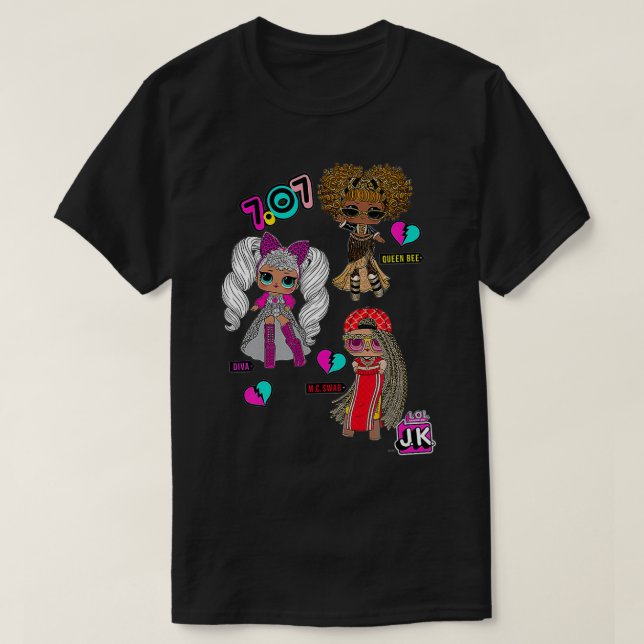 Camiseta ¡LOL Sorpresa! Group Shot J (Diseño del anverso)