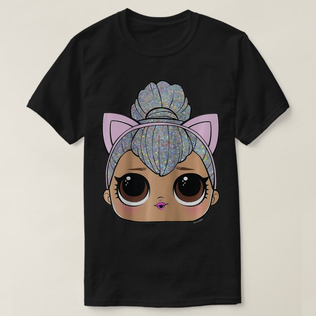 Camiseta LOL Surprise Kitty Queen Big Face (Diseño del anverso)